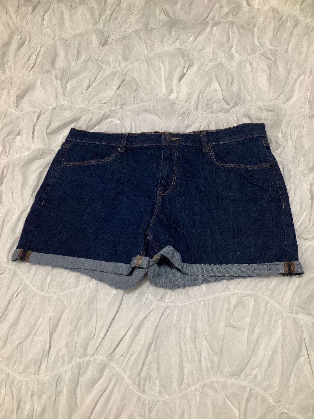 Dark Wash Jean Shorts